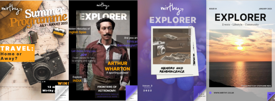 Mirthy Explorer Covers July to January